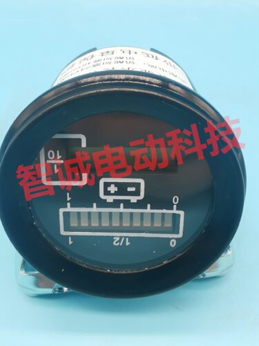 电动车辆圆形电量表 电量小时计 Curtis 803仪表 24V/36V/48V/72V
