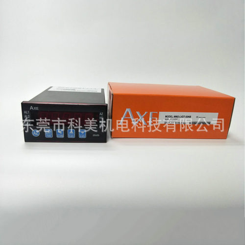 台湾AXE钜斧拉伸位移表多功能数显表称重控制仪表MM2-LVDT-00NB