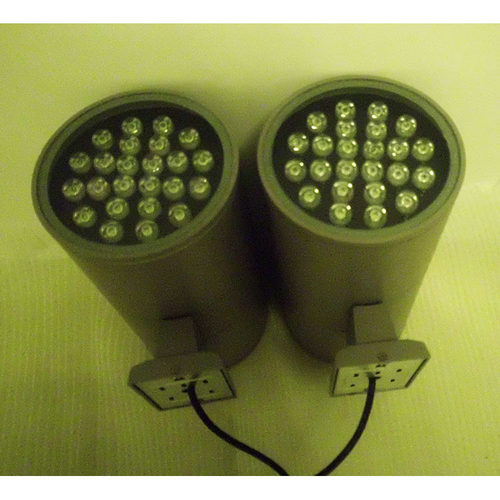 LED户外圆形双头单头壁灯外壳18W24W2*24W36W48Wled射灯外壳