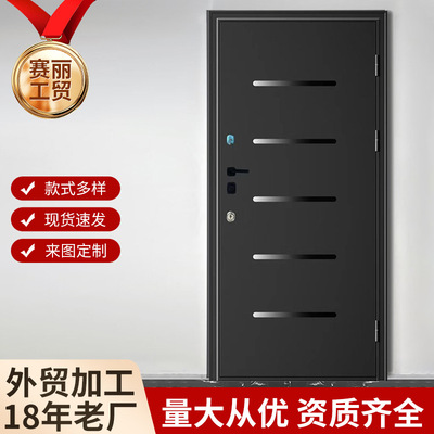外贸出口工程门door外贸出口进户门室内门套装门隔音单开入户大门