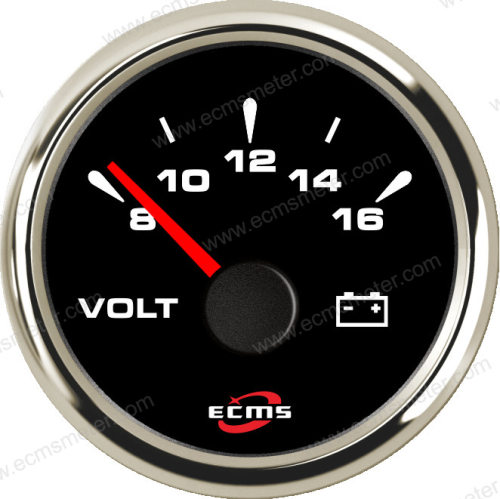 ECHΦ52mm房车野野车户外储能船舶艇游轮指针式电压表9-32V