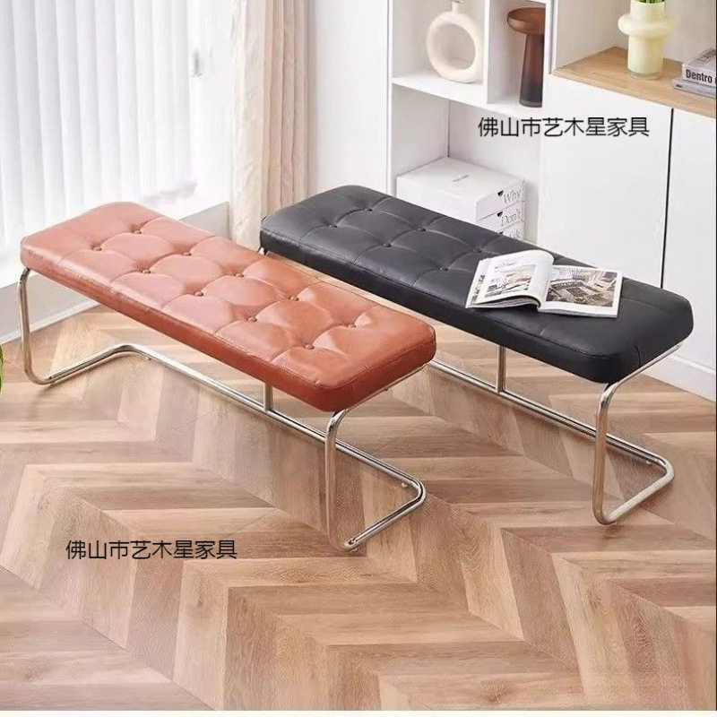 换鞋凳入户门口玄关家用中古长条凳可坐鞋柜极窄床尾凳试衣间凳子图片