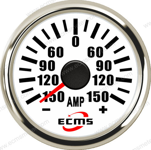 ECPΦ52mm房车野营车储能设备车用船用船舶游艇±150A指针电流表