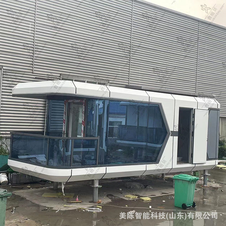 山东太空舱移动房屋岗亭方舱住宿房制作景区度假村户外活动观景房图片