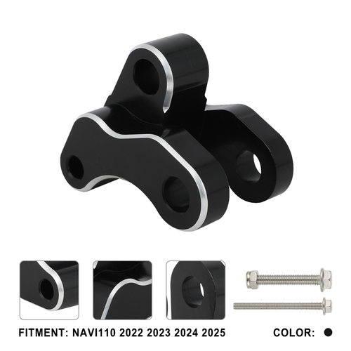适用于Navi1102022-2025摩托车铝合金减震降低支架改装配件