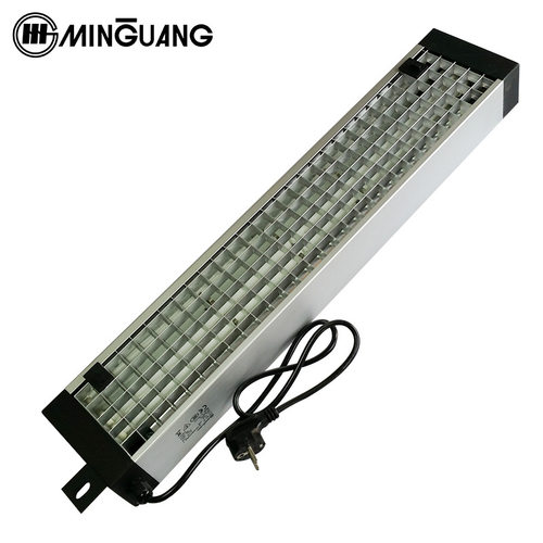 YG141-E210/H欧标自动化系统专用防眩光格栅灯 双管一体化格栅灯