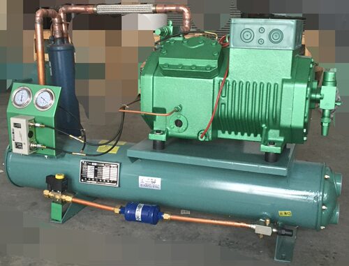 厂家直销供应正品半封闭水冷冷水机组5-50HP