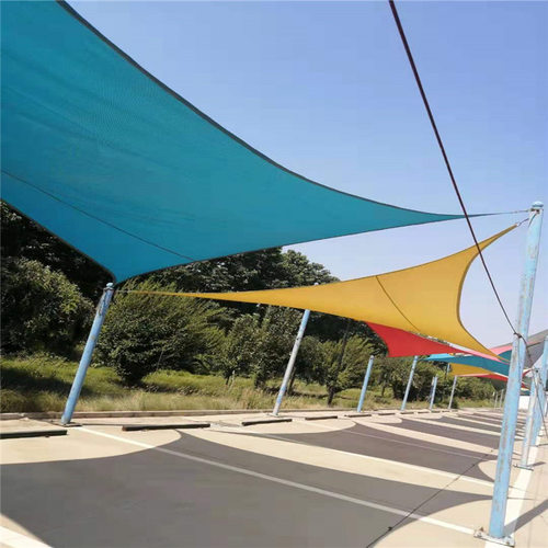 户外防水遮阳帆阳台花园遮阳帆停车场涤纶3.6x4.8m遮阳帆遮阳网