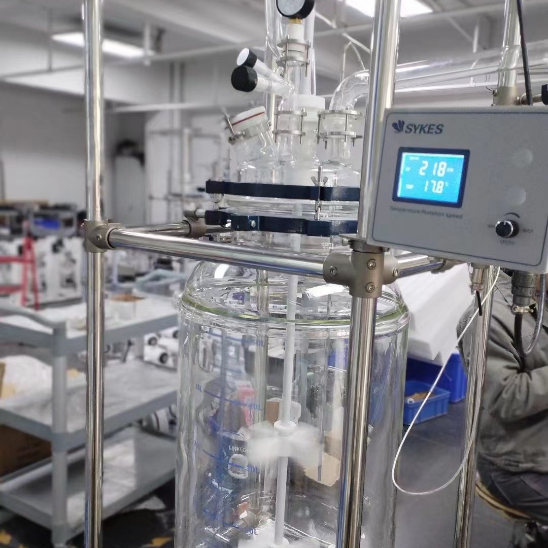 玻璃精馏塔实验室科教仪器玻璃仪器装置设备高效节能厂家直供图片
