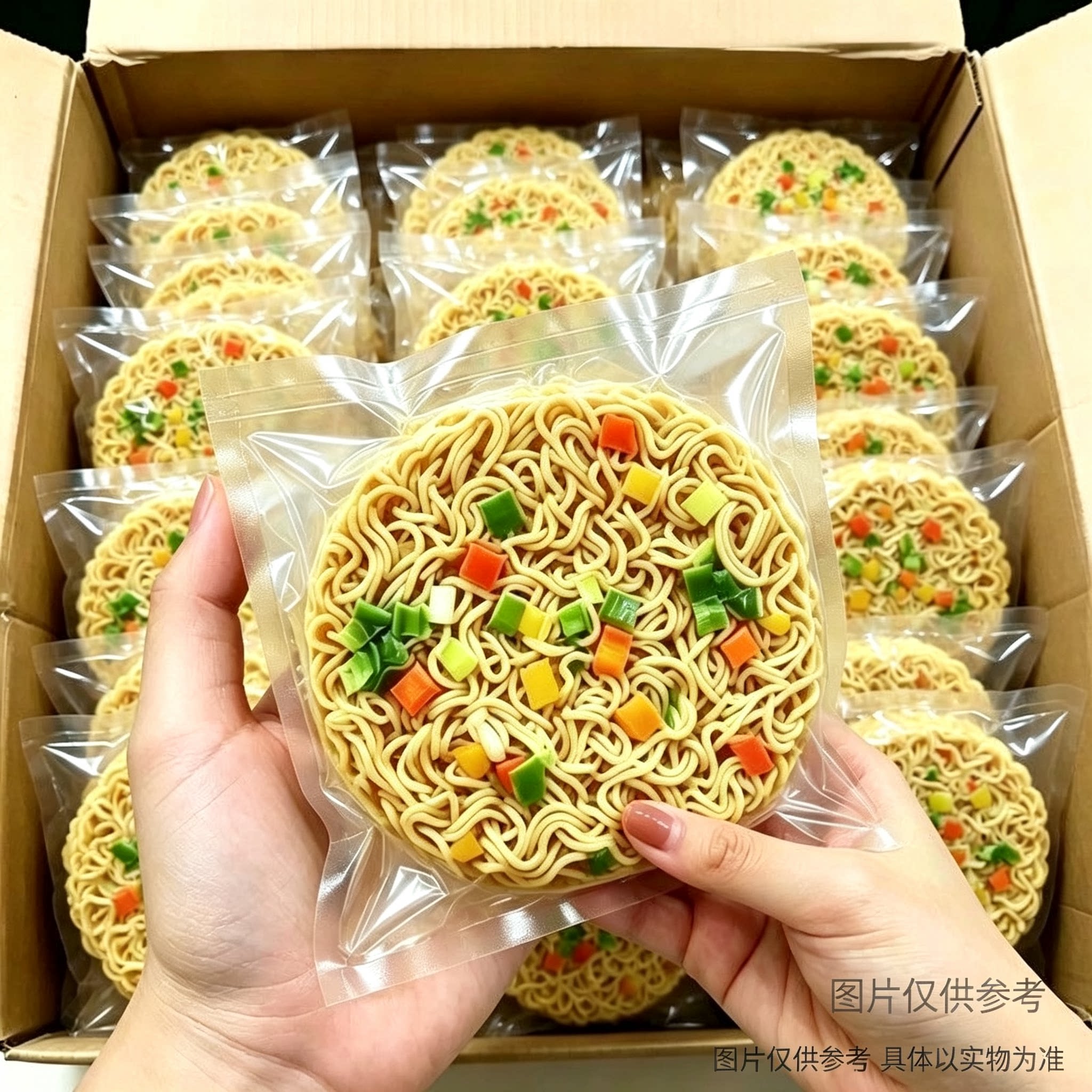 整箱到手60包】铁棍山药面非油炸轻食代餐新鲜山药制作方便面整箱