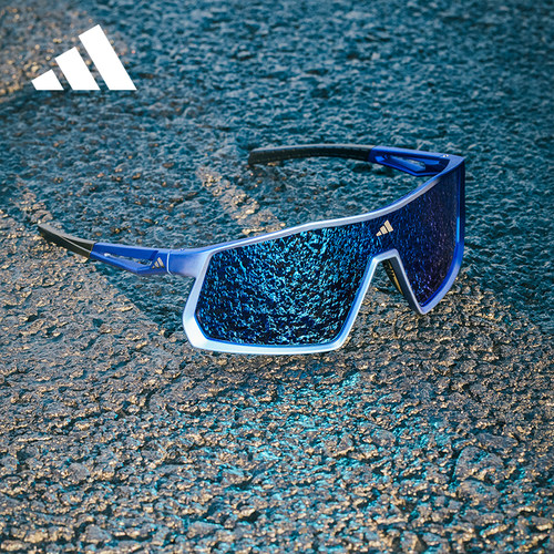 adidas阿迪达斯一体式运动太阳镜