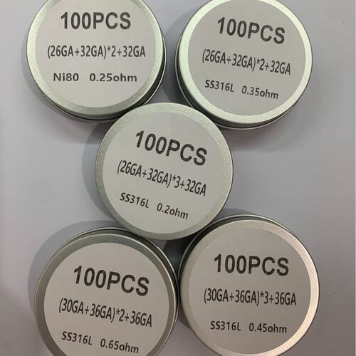 (零售)成品发热丝 跳绕Staggered Fused花式发热丝coil电阻丝