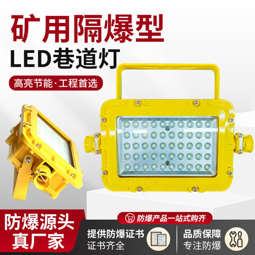 DGS24/127L(A)矿用LED巷道灯 36瓦方形款隧道防爆照明灯36V/127V