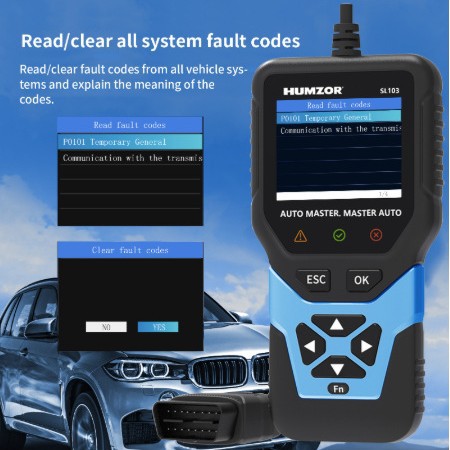 美系车专用汽车全车检测诊断OBD2检测仪变速箱ABS安全气囊发动机