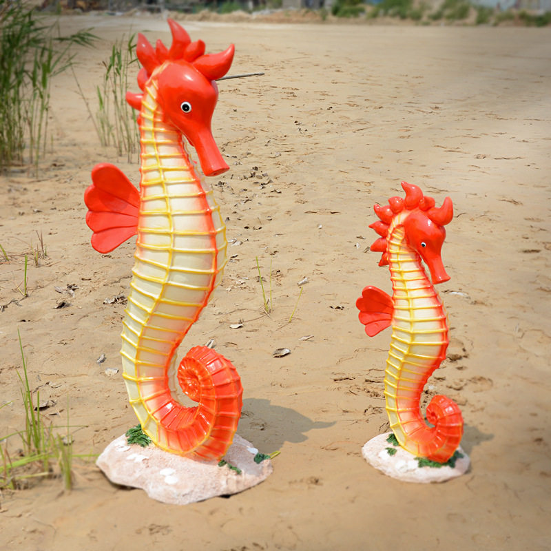 玻璃钢海洋动物雕塑广场公园户外海洋主题装饰品摆件
