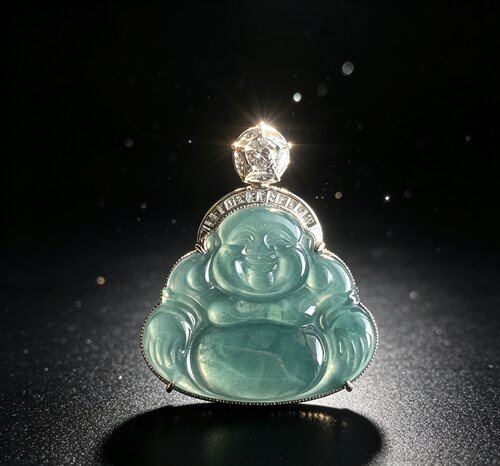 【苏苏专享】天然A货翡翠佛公吊坠（多样性发其一）