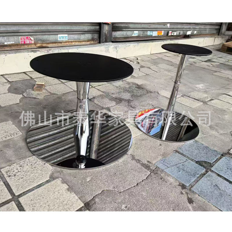 不锈钢边几支架底座大理石边几脚架现代轻奢茶几支架现代茶几支撑图片
