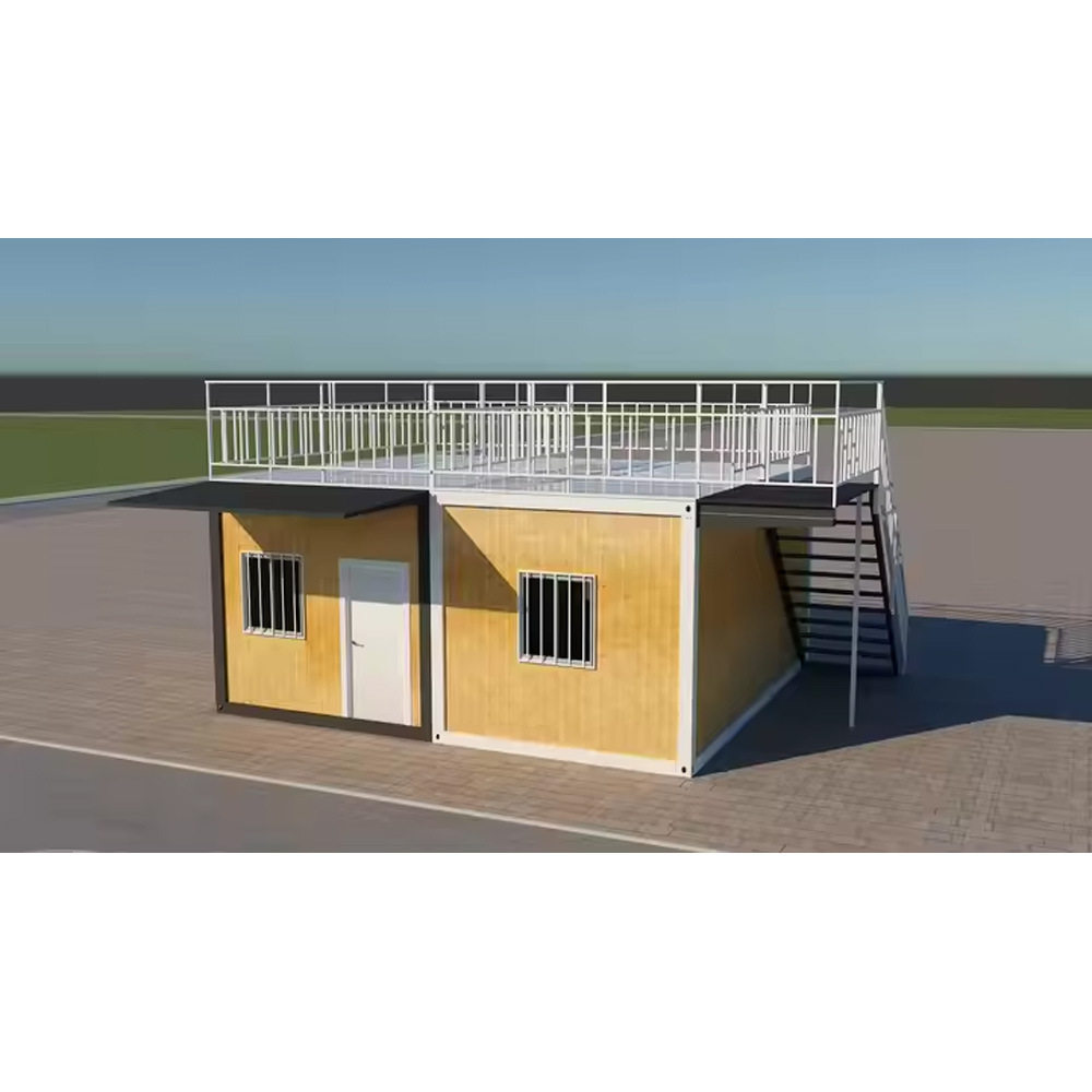 可移动易安装预制集装箱房屋打包箱户外建筑房屋夹芯板隔热住人图片