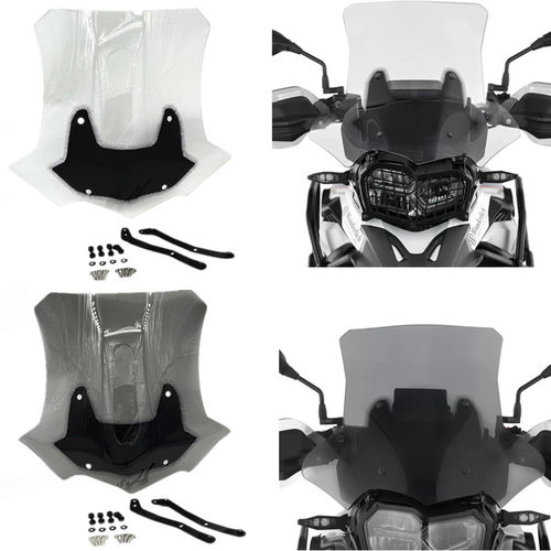适用宝马 F750GS 18-24款 摩托车前挡风玻璃 风挡加高加厚