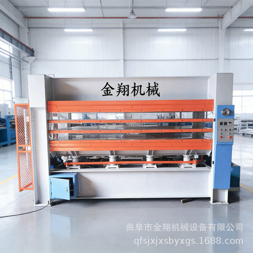 发泡板复合铝蜂窝板多层贴面热压机 全自动木门板材热压成型机