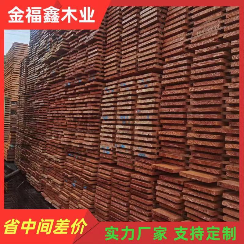 热销唐木板材 金花梨番龙眼唐木整木板材料 加工唐木工程防腐木材图片