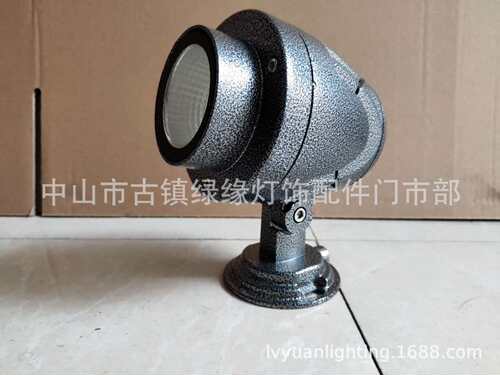 供应COB光源10w20w30w50w小角度中高档优质y圆形投光灯射灯外壳