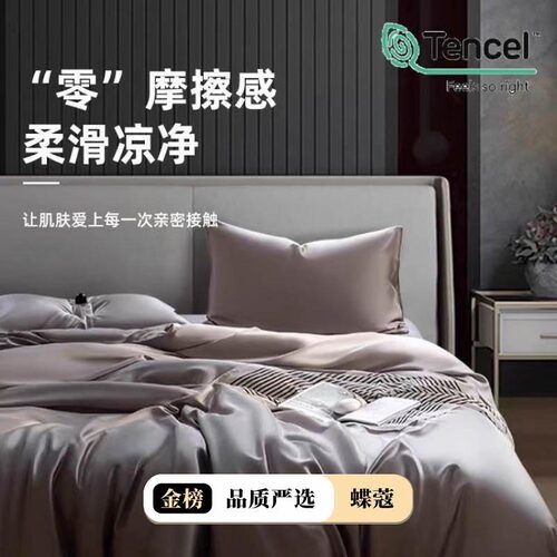 LF级100支奥地利兰精天丝四件套