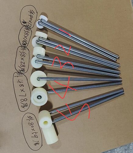 旭铭易工全自动糊盒机德钢新罗兰收纸压轮送纸轮12MM15MM16MM20MM
