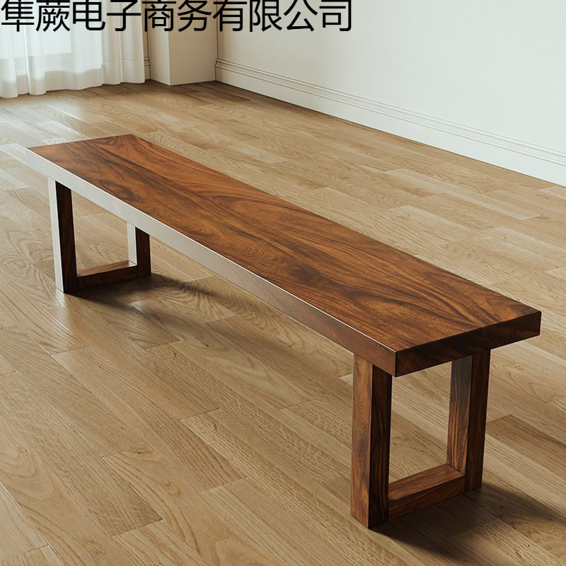 全实木高档长凳换鞋凳家用餐桌长板凳茶桌长椅简约创意长条凳木凳图片