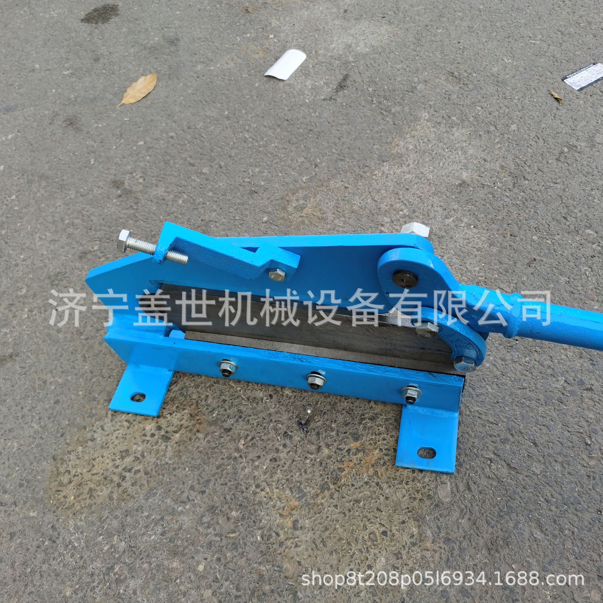 铡刀式薄板材剪条机 钢丝网切断设备 铁皮剪板器 手提式剪板机图片