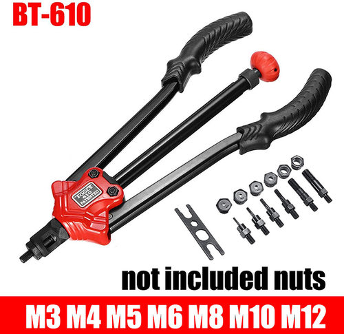 台湾欧维尔OW-BT610手动拉姆枪拉铆螺母枪拉帽枪拉母枪强力型