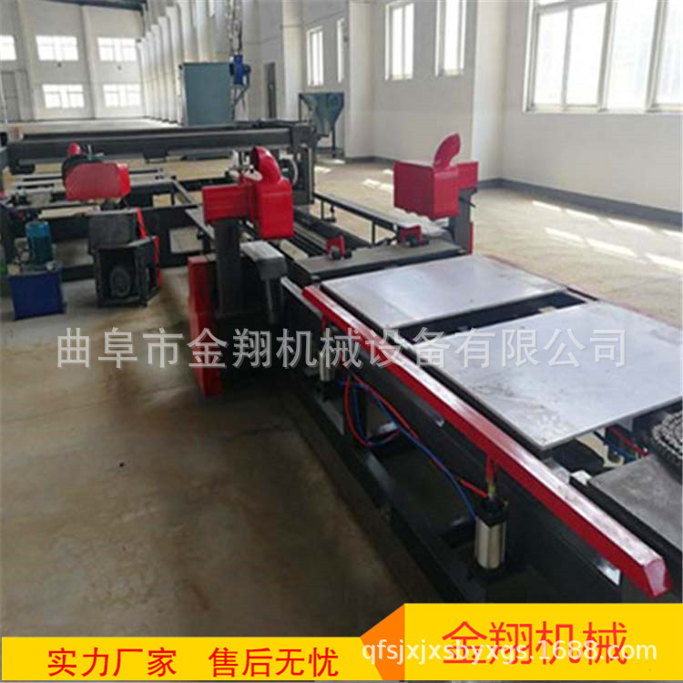 木门全自动数控四边锯 纵横门扇四边锯 供应建筑模板切割锯图片