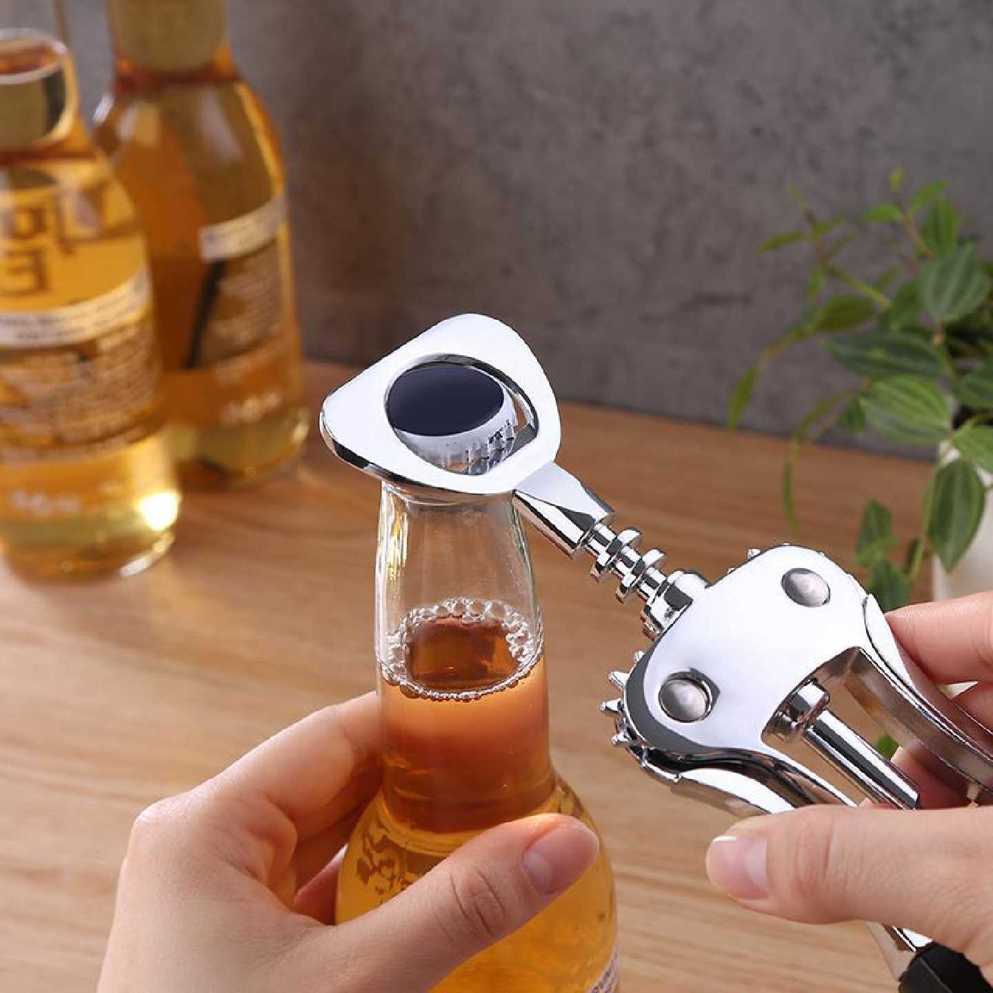 家用自动红酒开瓶器瓶盖神器