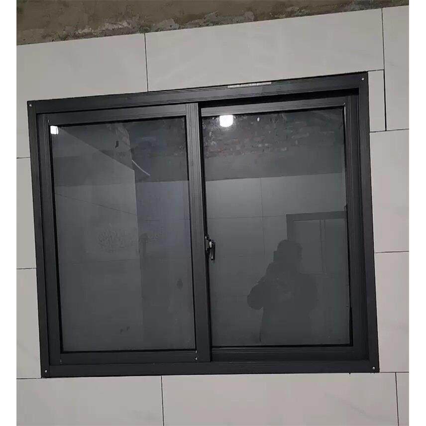 铝合金左右推拉窗卫生间小通风窗厕所窗厨房窗推拉窗80型材