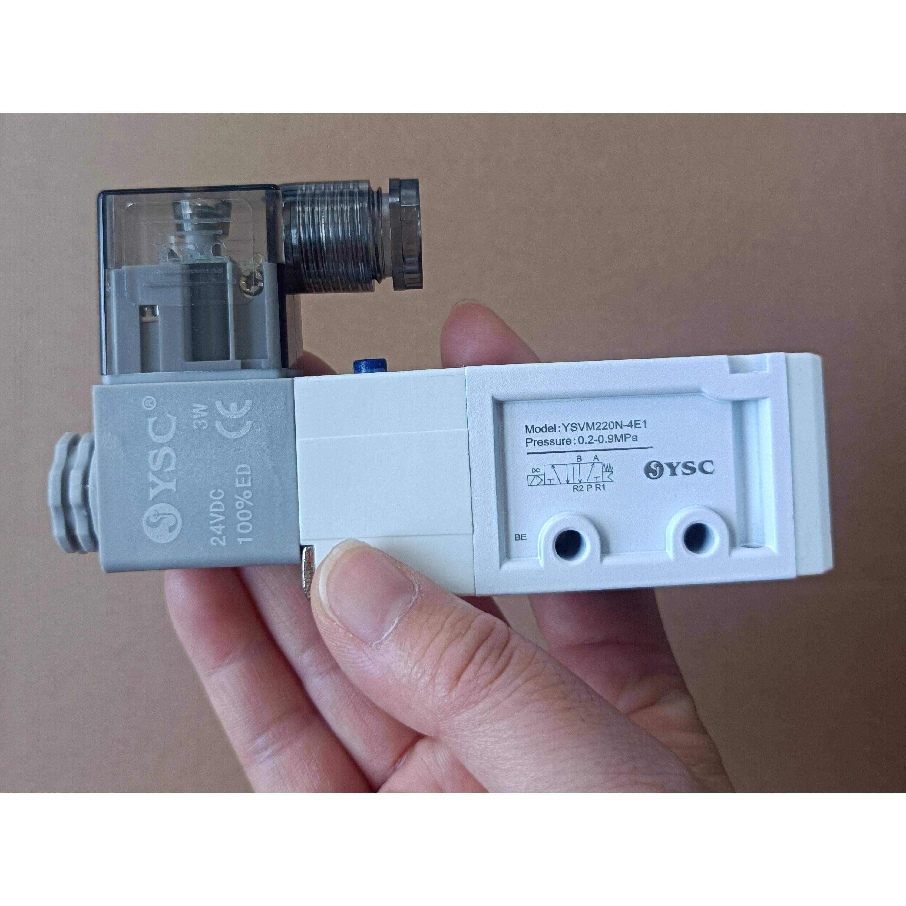亚德客对标ysc电磁阀现货 YSVM220N-4E1 二位五通