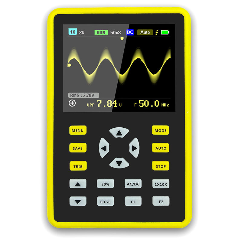 FNIRSI-5012H数字示波器手持小型迷你示波表100MHz带宽 500MS采样图片