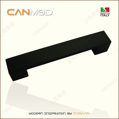 Canmod迦南原装意大利进口 环保ABS塑料哑黑色抽屉柜门拉手PL8334