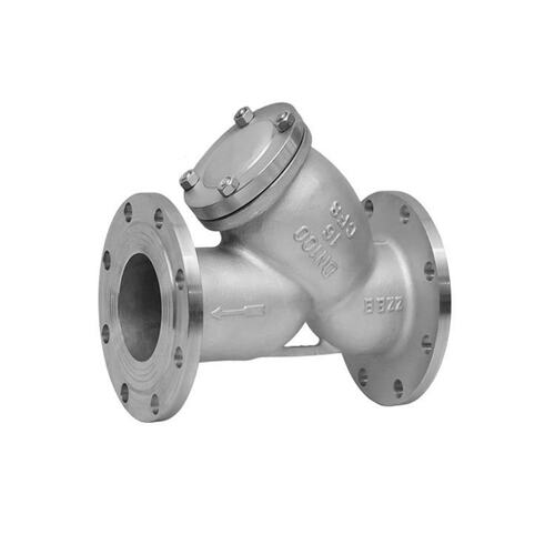 304\316L不锈钢Y型法兰过滤器 过滤阀门过滤网GL41W-16P