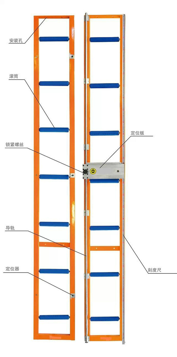 供应铝材切割机送料架气动切角机导轨送料架晶钢门配件木工机械图片