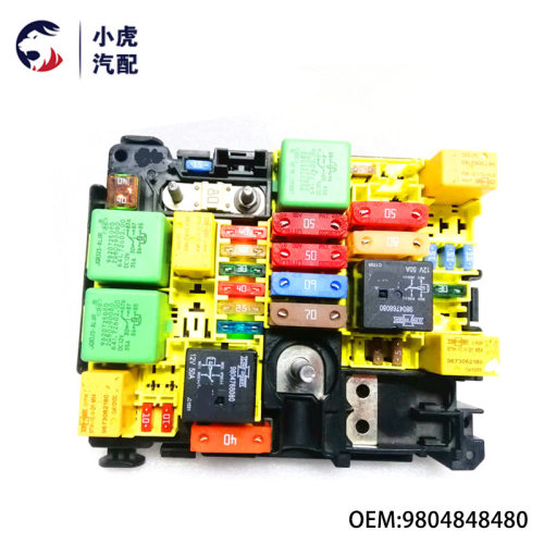 9804848480车身电脑BSM适用雪铁龙标致301/C3/2008/208保险丝盒