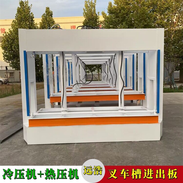 3米陶瓷薄板复合门扇热压机厂家 河北廊坊陶瓷保温一体板冷压机图片