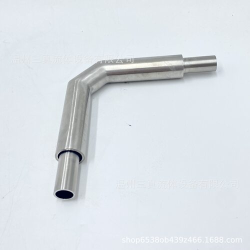 不锈钢EP双套管 双套弯头/三通 电解抛光EP管件1/4 3/8 英寸定 制