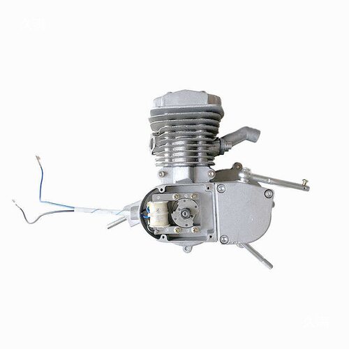 自行车改装汽油机80CC100CC小发动机迷你小型套件DIY2冲程发动机