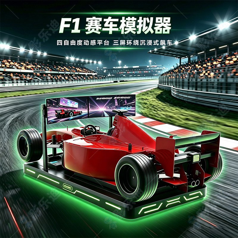 F1/VR体感三屏四轴模拟器