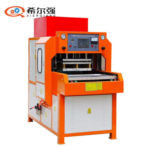 高频鞋面压花机 鞋厂专用高周波设备 15KW叠式增压高频压标压痕机