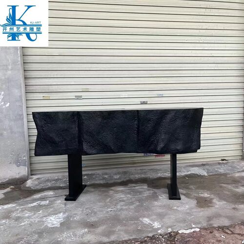 简约创意玻璃钢茶几异行落地艺术品不规则雕塑摆件酒店售楼部装置