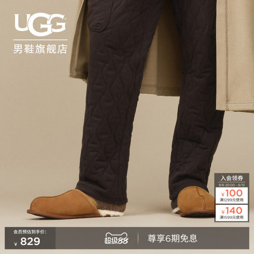 UGG平底时尚包头拖毛毛拖鞋