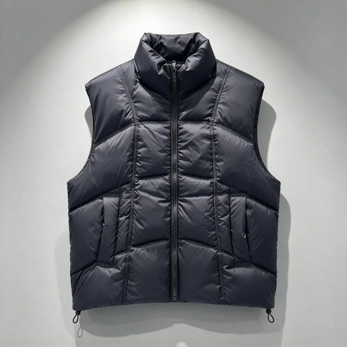 韩版休闲宽松立领羽绒棉服马甲男秋冬季外套潮流轻薄保暖无袖背心