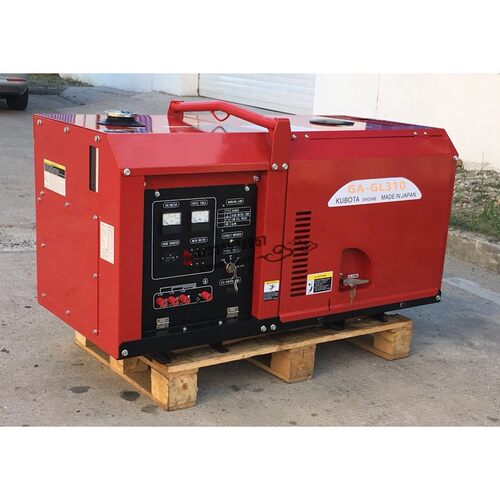 8KW久保田静音柴油发电机组10KVA发电机组GA-GL310/KUBOTA/D722
