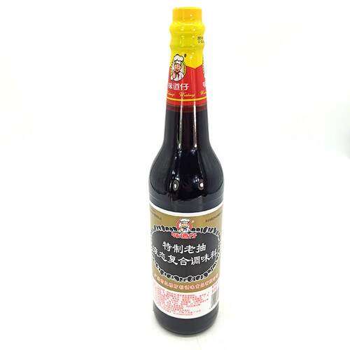 味道仔特制老抽液态复合调味料620mlx1瓶 家庭装大容量酿造酱油